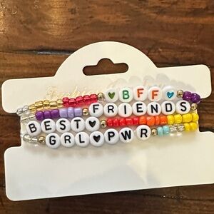 Colorful Beaded Friendship Bracelets Set